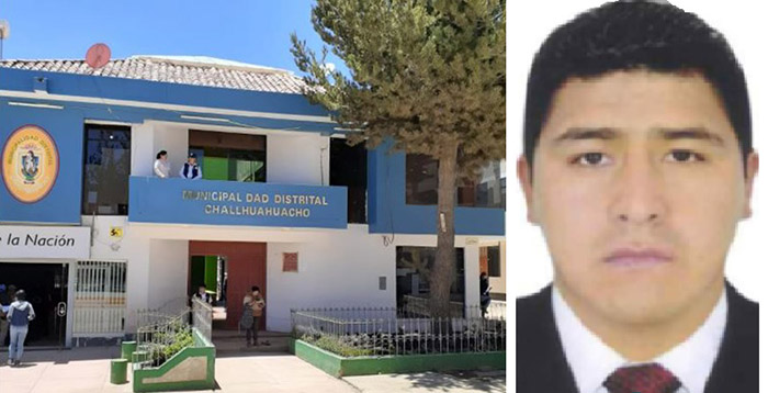 Investigan a excajero de la Municipalidad Distrital de Challhuahuacho por peculado agravado 